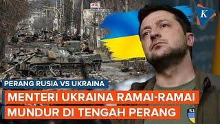 Menteri Ukraina Ramai-ramai Mengundurkan Diri di Tengah Perang Ada Apa?