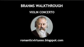 JOHANNES BRAHMS - VIOLIN CONCERTO full analysis