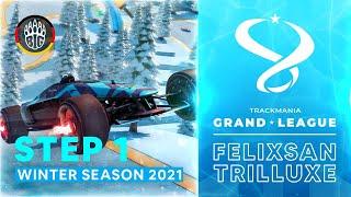 ENDLICH GEHTS WEITER  TrackMania Grand League Winter 2021  - STEP 1 - Cast  GER