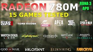 Radeon 780M RDNA 3 - Test in 15 Games in 2023 - is it good?