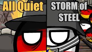 All Quiet on the Western Front vs. The Storm of Steel  PolandballCountryball Literature & History