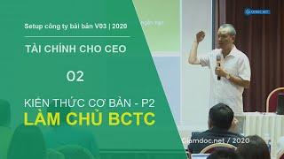 Quản trị tài chính dành cho CEO  Kiến thức cơ bản về Tài chính Phần 2 LÀM CHỦ BÁO CÁO TÀI CHÍNH