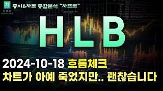  HLB 에이치엘비  거래량이 아예 죽었지만... 괜찮습니다.          #세력주포착TV차프로 #차프로 #hlb #hlb주가전망 #hlb주가