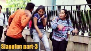 Slapping Prank on Cute Girls  Part-3  PrankBuzz