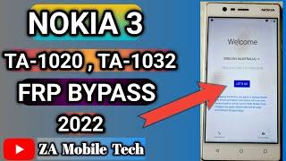 Nokia 3 Frp Bypass  Nokia 3 Ta-1020  Ta-1032 Unlock Google Account Without Pc  Zamobiletech