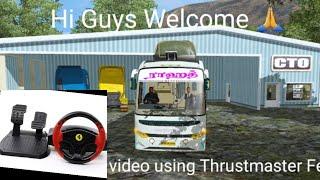 Raahath Travels  Beautiful Village Map  ETS2V1.31  Thrustmaster Steering wheel