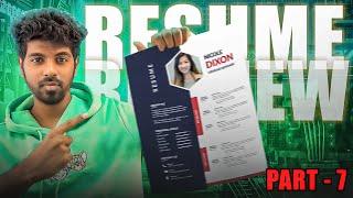 Resume Review - Part 7  Good and Bad Resumes  in Tamil by Anton Francis Jeejo