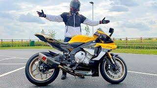 YAMAHA R1 FIRST RIDE  *60TH ANNIVERSARY EDITION*