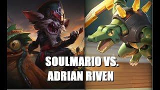 INSANE COMEBACK Soulmario KLED vs. Adrian Riven on RENEKTON