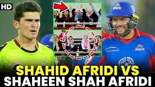 Shahid Afridi vs Shaheen Shah Afridi  Lahore Qalandars vs Karachi Kings  HBL PSL 2018  MB2A