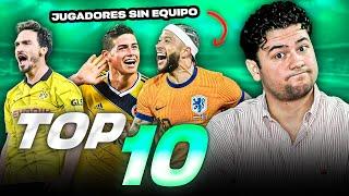 TOP 10 MEJORES JUGADORES SIN CLUB PARA LA TEMPORADA 202425