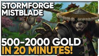 500-2000 GOLD in 20 Minutes - 5.4.8 Gold Guide  Stormforge Mistblade