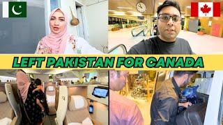 WE LEFT PAKISTAN FOR TORONTO CANADA 2024