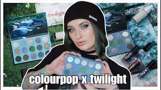 Colourpop x Twilight Collection  Tutorial + Swatches