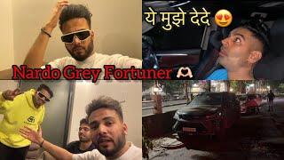 Parmish Verma’s Reaction On My Nardo Grey Fortuner 