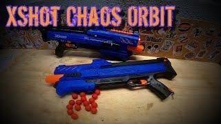 X-Shot Chaos Orbit UNBOX & FIRING TEST - X-Shot BLASTER - AMAZON 2 Pack