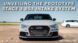 Testing the new prototype STAGE 3 INTAKE for the RS3 at VMAX