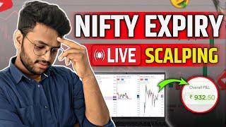 Live scalping in Nifty 50  expiry trading 