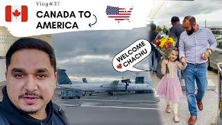 FINALLY.. CANADA TO AMERICA AFTER 15 YEARS OF TRYING  HINDI VLOG