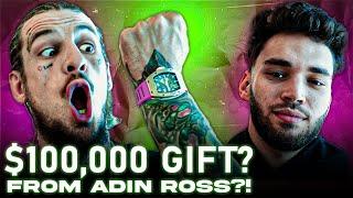 Adin Ross GIFTS Suga $100000 WATCH  ADIN GOES AT POKIMANE  TSS EP.281