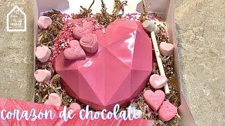 Corazón De Chocolate  Corazón De Chocolate Sorpresa  Corazón Geométrico tutorial