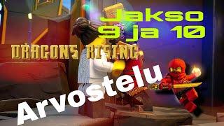 Ninjago Dragons rising jaksot 9 & 10 Arvostelut