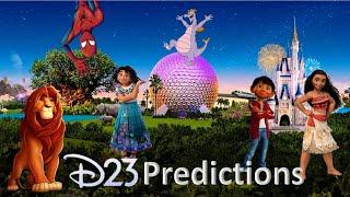 D23 Predictions and Rumors