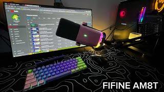 This Microphone Might Be The Best FIFINE AM8 XLRUSB UNBOXING + REVIEW