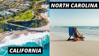 Living in CALIFORNIA vs NORTH CAROLINA  7 Reasons Why These States COULDNT Be More Different