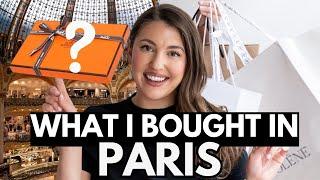 What I Bought in Paris  Designer Unboxing Hermès & MORE