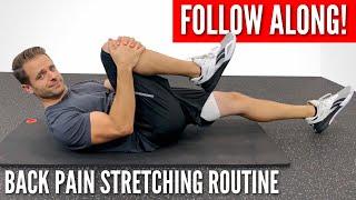 FAST RELIEF Home Stretching Routine For Tight Stiff Backs