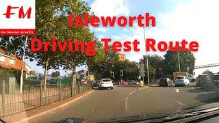 Isleworth Driving Test Routes 2021