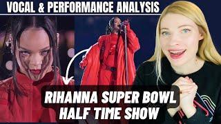 Vocal & Performance Reaction Rihanna - Super Bowl Half Time Show 2023 Live