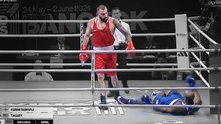 Тяжёлый бой против американца Георгий Кушиташвили поедет на Олимпиаду?