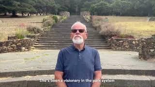 Dale Risden Chair of Friends of Joaquin Miller Park supports Sheng Thao for Oakland Mayor
