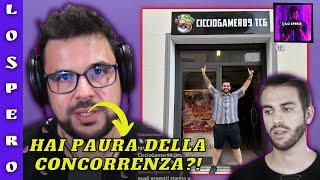 CICCIOGAMER DISSATO DA FEDERIC DOPO LAPERTURA DEL SUO NEGOZIO POKEMON? CICCIO NE PARLA IN LIVE