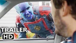 GUARDIANS OF THE GALAXY 3 Nebula cant open the car door Scene 2023