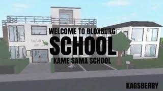 Welcome to Bloxburg Speed Build  Kame Sama School