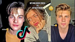 My Childhood Crush Vs. My BfGf Challenge  TikTok Compilation