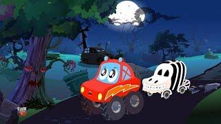 Хэллоуин Дерево  Хэллоуин песни для детей  детские песни  Halloween Tree  Little Red Car Russia