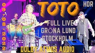 TOTO  Full Live  HDR  Dolby Vision  @gronalundstivoli Stockholm  9-8-2022