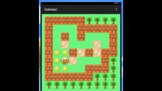 sokoban Slowly level 14 Solve