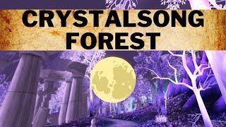 Crystalsong Forest - Music & Ambience 100% - First Person Tour