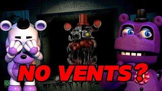IS IT POSSIBLE To Beat Five Nights at Freddys 6 WITHOUT Looking In The Vents?