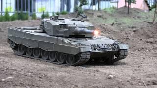 Hobbymesse Leipzig 2024 - scale 116 - RC Tanks & Trucks military functional model #rc #tank #truck