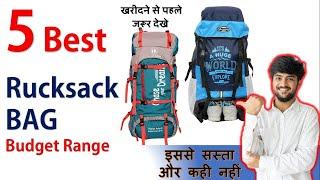 Top 5 Best Hiking Backpack In India 2024  Best Rucksack Backpack  Best Trekking Backpacks  Price