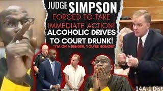 Judge Forced to Take Action After Defendant Drives to Court DRUNK with a BAC of 0.10%