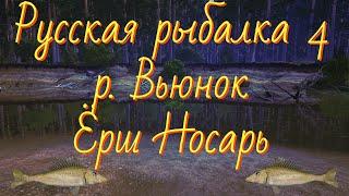 Русская рыбалка 4 • р. Вьюнок Ёрш Носарь • Турниры с призами • РР4 от ЧокопайТВ