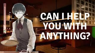 Ken Kaneki Takes Your Order and Asks You Out Part 1 ASMR Tokyo Ghoul Coffee Shop Ambience