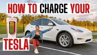Tesla Charging Guide How to Charge a Tesla with Supercharging Home Wall Charger or ChargePoint